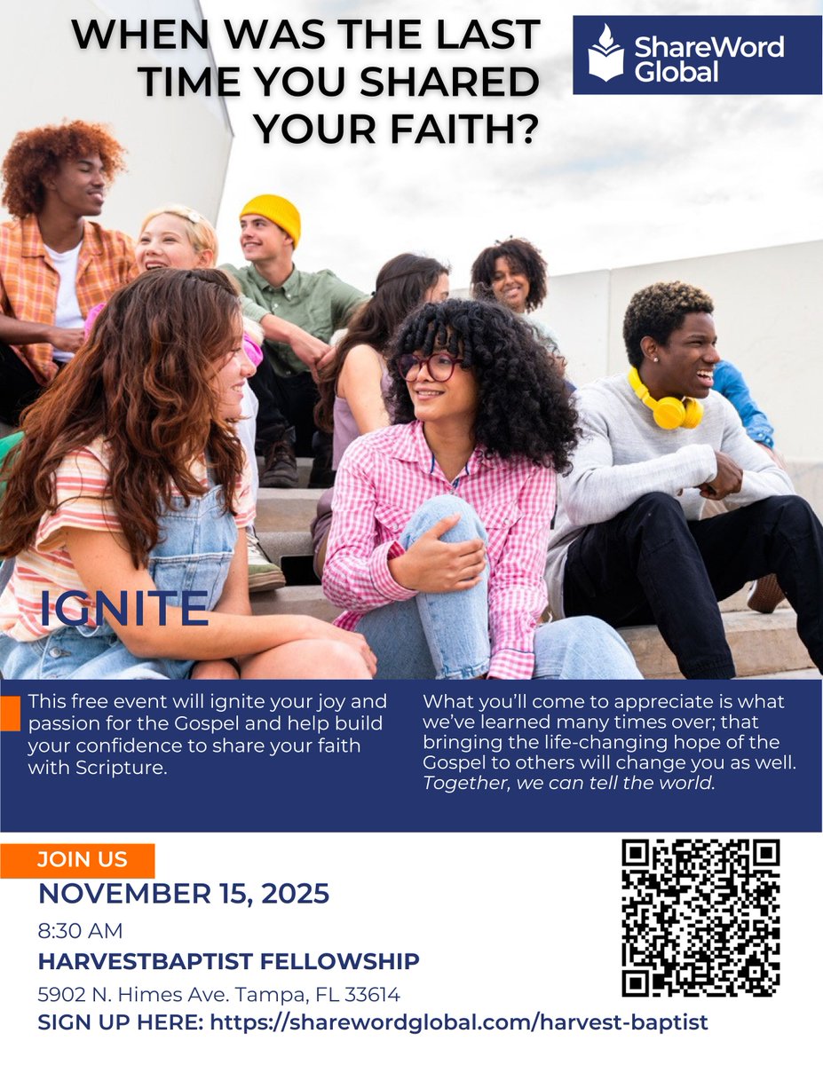 Harvest Baptist Fellowshp (@hbftampa) on Twitter photo 