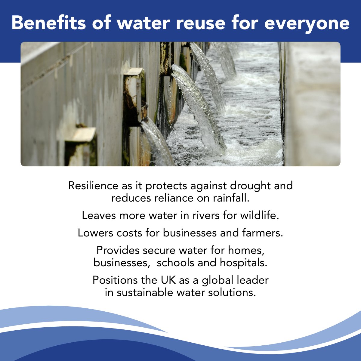 TheUkWRA's tweet photo. We are very keen to share the benefits of water reuse for everyone. Learn more about our work by visiting the website - https://t.co/Q61tukeRIn. https://t.co/4WOnJFQkgy