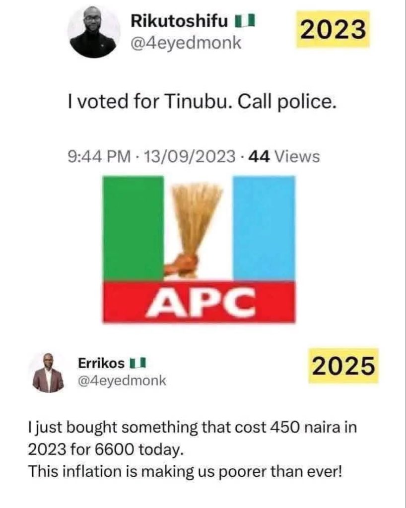 Werey changed name to regain rights to cry about the economy 😂😂😂