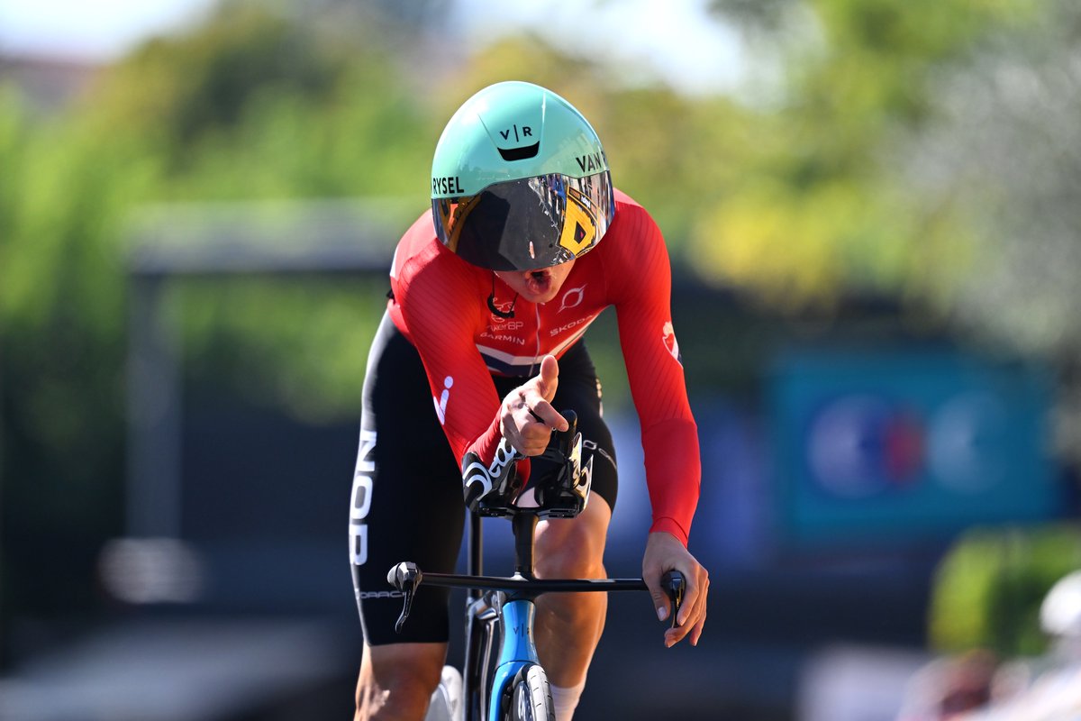 🇪🇺Championnat d'Europe U23 - contre-la-montre 

🇫🇷 Arthur Blaise termine 10e ! 
🇳🇴 Kasper Haugland et 🇳🇴 Marius Innhaug Dahl font respectivement 21e et 22e ! 

🇫🇷Arthur Blaise finishes 10th!
🇳🇴Kasper Haugland and 🇳🇴Marius Innhaug Dahl finish 21st and 22nd respectively!

#NewGen