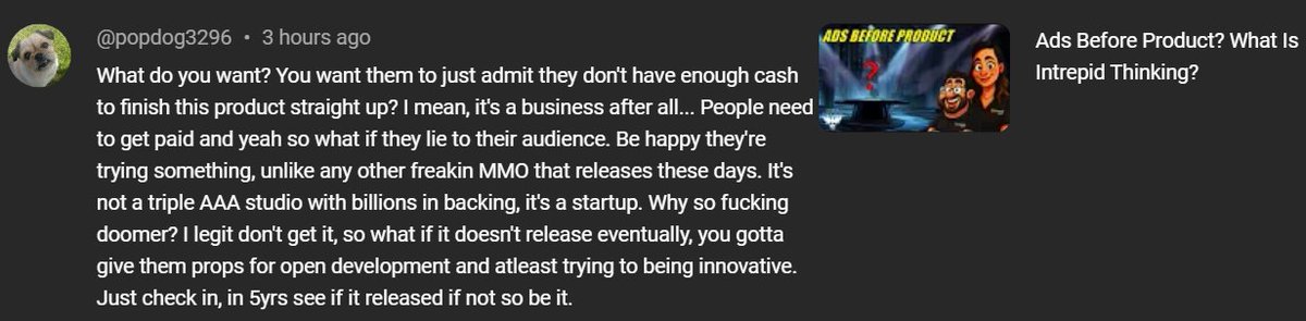 This right here embodies what is wrong with gaming.  

"so what if they lie to their audience"

If gamers want to know why the gaming industry is so terrible, this is it.

Why would a company be morally upright and have integrity, if their consumers don't care if they lie?