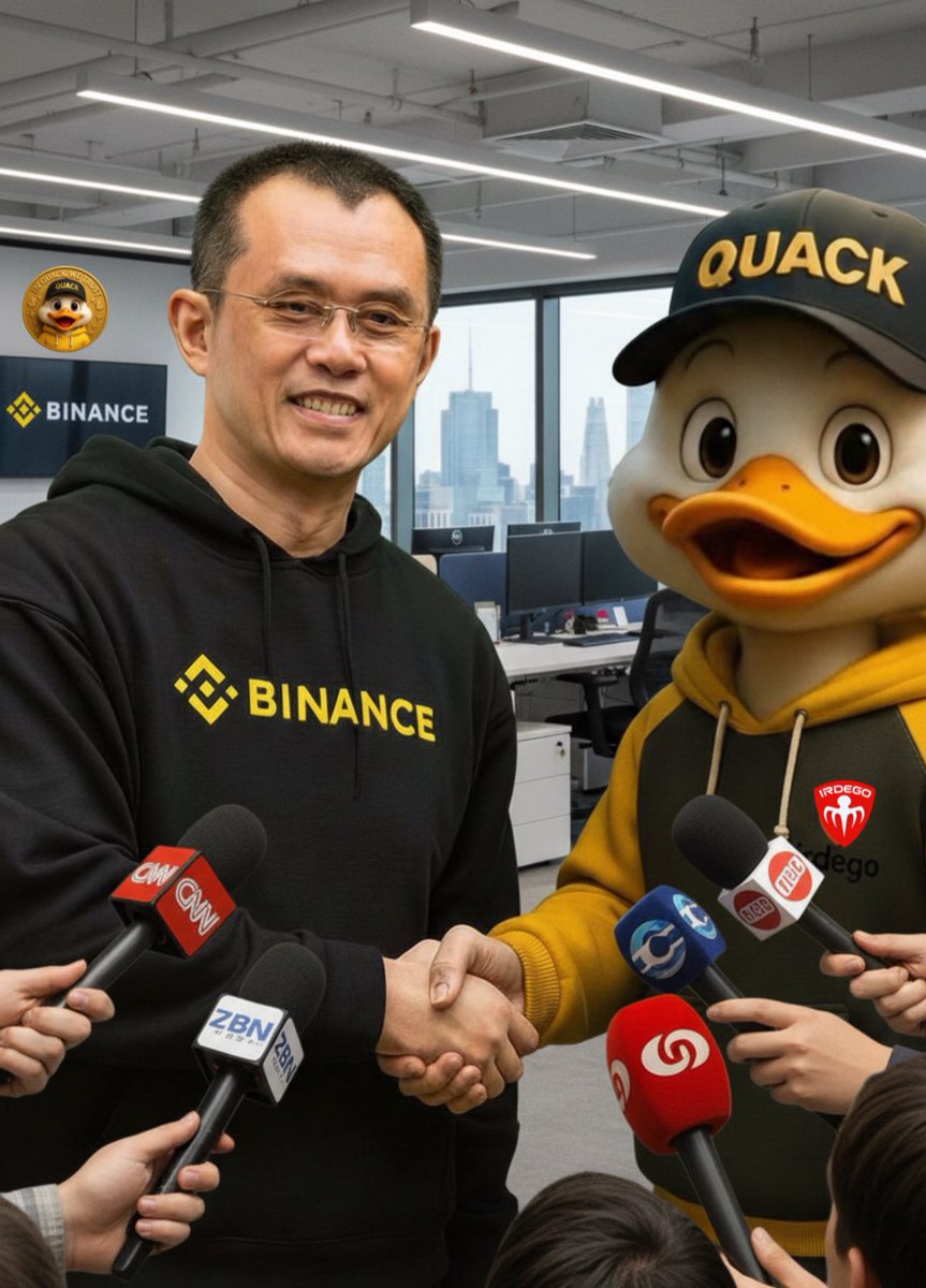 🟧💎💚2026 in 3 months : $QUACK ✅
#RichQuack #QuackCoin #BNB