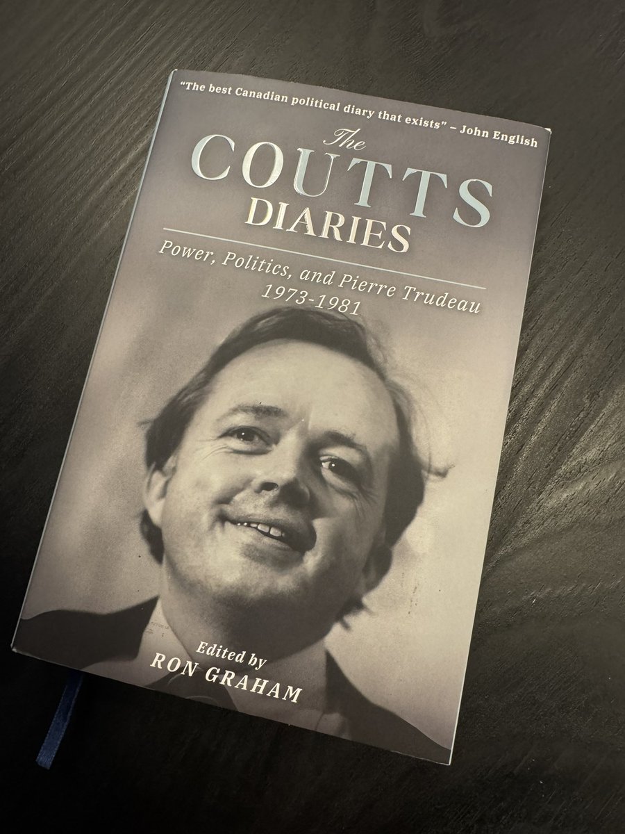 Loved John English’s masterful biography of PE Trudeau but in any bio you get the grand arcs. The Coutts Diaries (ed by Ron Graham) is an excellent reminder of how human, organic and gradual the public policy process can be.