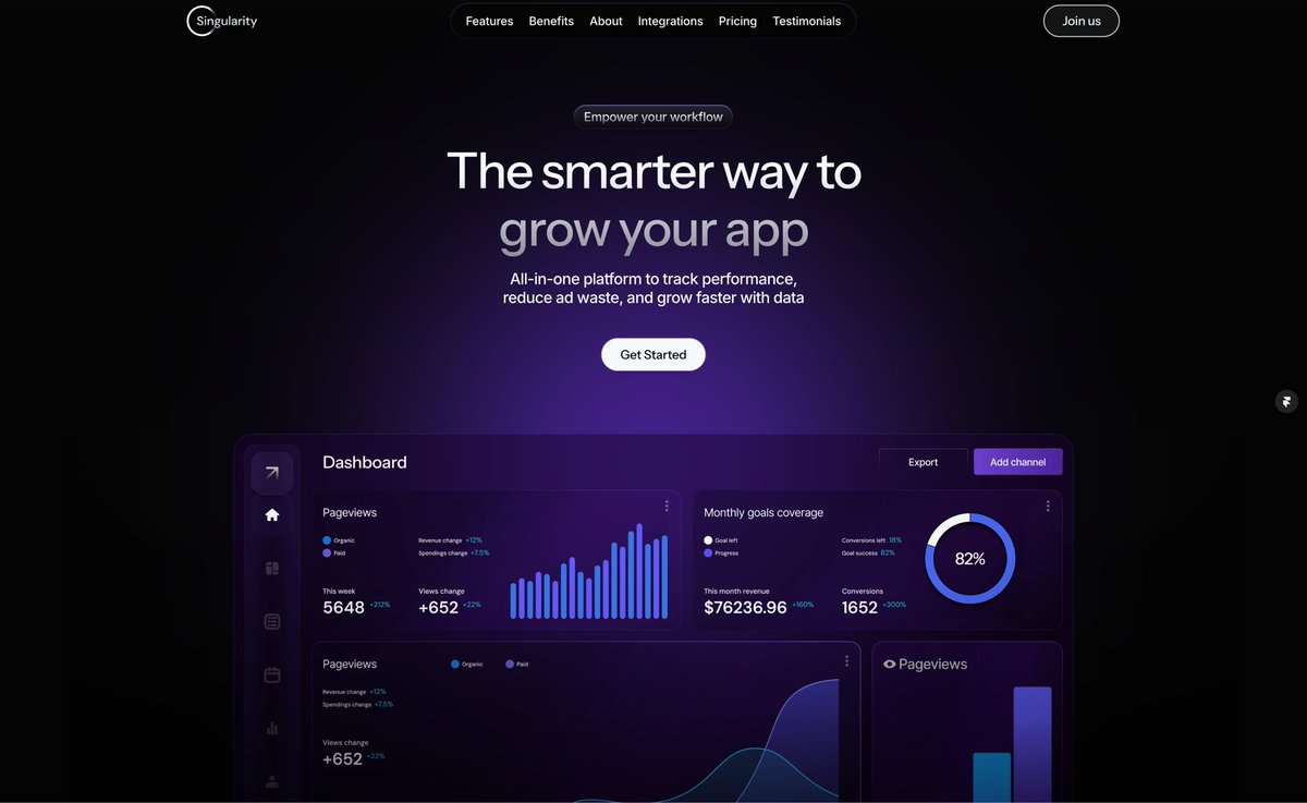 wimersdev's tweet image. Framer page for SaaS startup