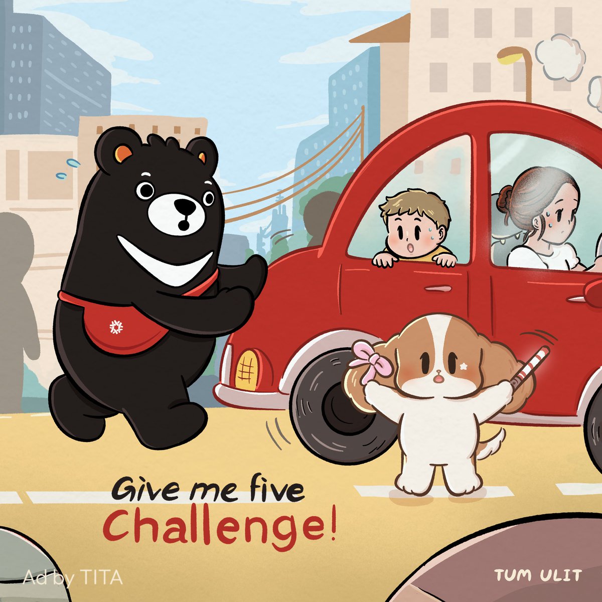 Pandaohome's tweet photo. GIVE ME FIVE CHALLENGE ✨ FuBear 🐻 & Pandao 🐶 ชวนมาไฮ-ไฟว์ ส่งต่อพลังบวก!

📍 เจอกัน 4–5 ต.ค. 2025 @ Central ลาดพร้าว 🙌 ไฮ-ไฟว์กับพี่หมี FuBear ตัวจริง เก็บโมเมนต์สุดคิวท์ไปด้วยกัน
💻 ร่วมสนุกออนไลน์ 👉 https://t.co/JybA8UYEJQ 
⏰ วันนี้ – 12 ต.ค. 2025
🎁 ลุ้นของรางวัลสุดพิเศษ!
Rubik FuBear พวงกุญแจตุ๊กตา FuBear 
🌟 Extra Chance! 
แชร์โมเมนต์ที่ประทับใจสุดๆ ส่งเข้า Inbox ลุ้นรับ Rubik 10 รางวัล และพวงกุญแจอีก 20 รางวัล 
📢 ประกาศผล: 24 ต.ค. ที่ Taiwan Excellence FB Page
มาไฮ-ไฟว์กัน แล้วสร้างแรงบันดาลใจด้วยรอยยิ้ม 💖
#AdbyTITA #GiveMeFiveChallenge #FuBearHighFive #TaiwanExcellenceTH #GiveMeFiveThailand