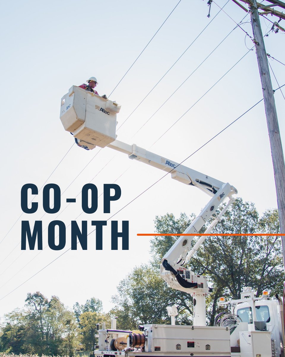 Happy Cooperative Month! Indiana's electric cooperatives are dedicated to delivering our members safe, reliable, affordable energy. What makes them unique? They're led by members like you, who live and work in the community.