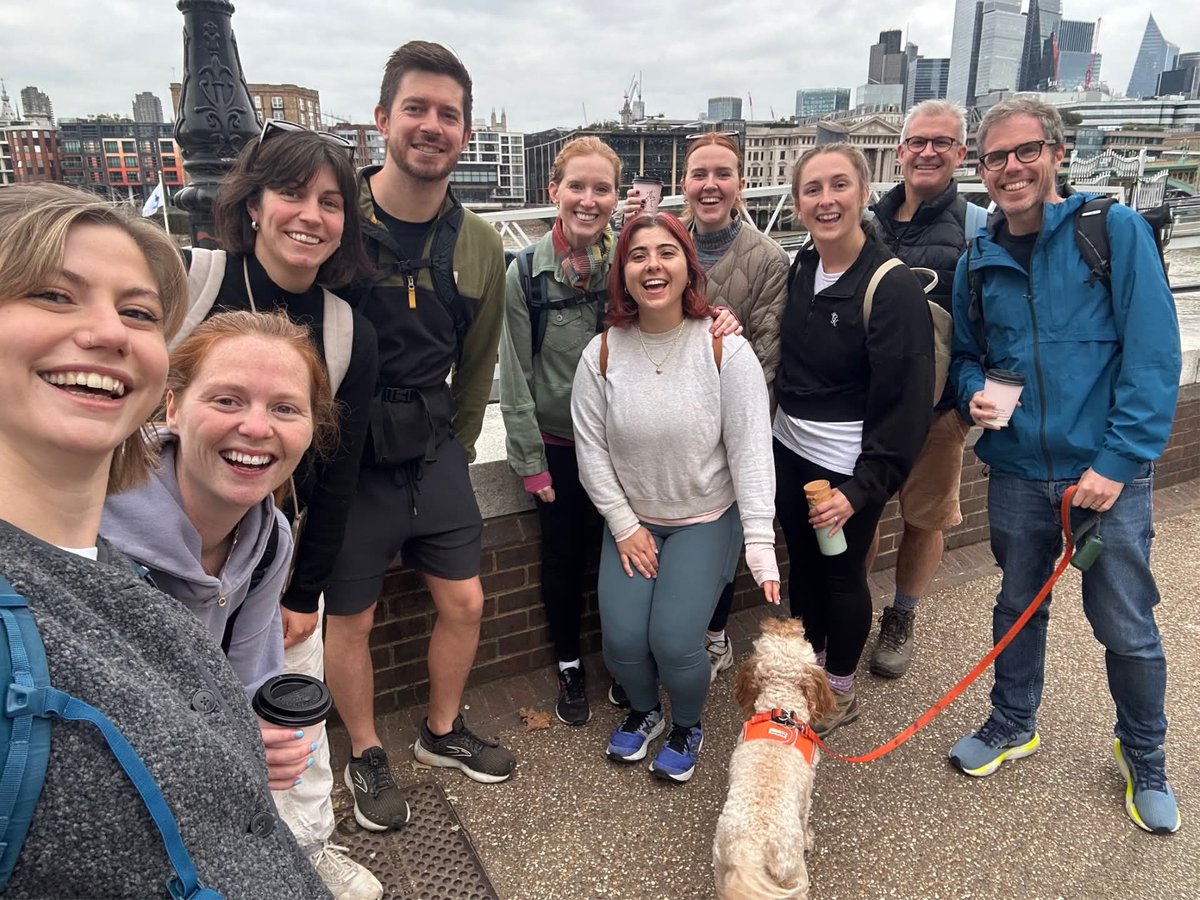 Donate today!
gofundme.com/f/anthesis-lon… 
10 of the fab folk at <a href="/anthesis_group/">Anthesis</a> have walked 18 miles from London Bridge to Richmond, following the Thames to raise donations for us.
Please help to smash their £1k target and support our important work improving Thames rivers #thames