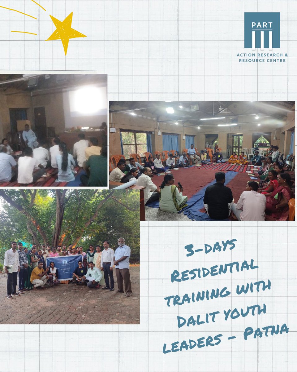 ‘Role of Youth in Preventing Identity-Based Violence &amp; Youth Leadership in Legal Interventions’ – a 3-day training in Patna where youth explored community heroes, legal rights, government schemes, &amp; strategies to prevent identity-based violence through discussions, activities.