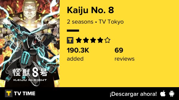 Ashphilo's tweet image. #KaijuN8 (T2) Tras una primera temporada llena de acción, esta se siente muy por debajo: más calma que tormenta. Algo aburrida, pero necesaria como transición. Ojalá sirva para un arranque sin freno en lo que viene. 6&apos;5/10 #anime