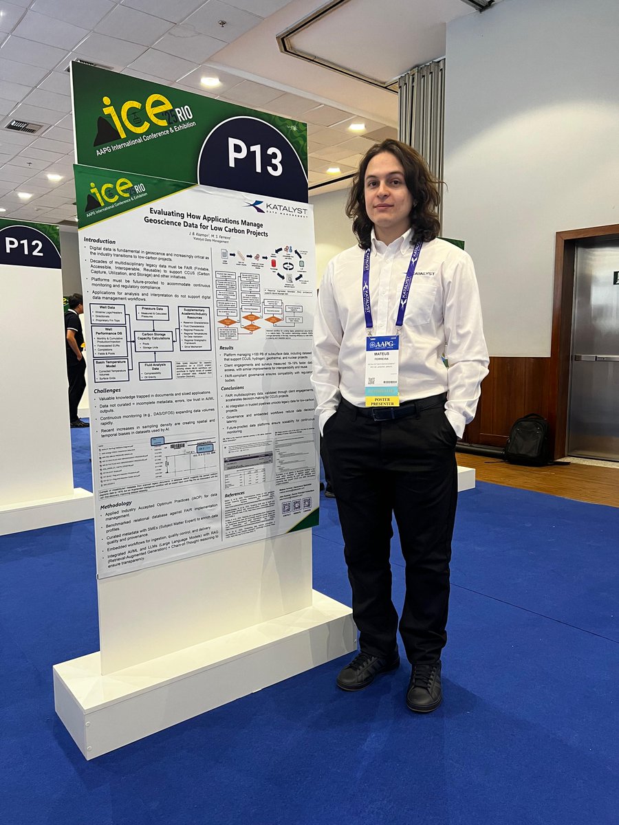 GeopostEnergy's tweet photo. Happening today!

Join us Oct 1st, 9:00–11:30 AM, at Americas Ballroom – Level 2 for Mateus Ferreira’s poster: Evaluating how applications manage geoscience data for low-carbon projects.

🏢 Booth 505
🔗 https://t.co/U0AJLW2tUv

#ICE2025 #AAPG #EnergyTransition https://t.co/0uGCM1kg0n