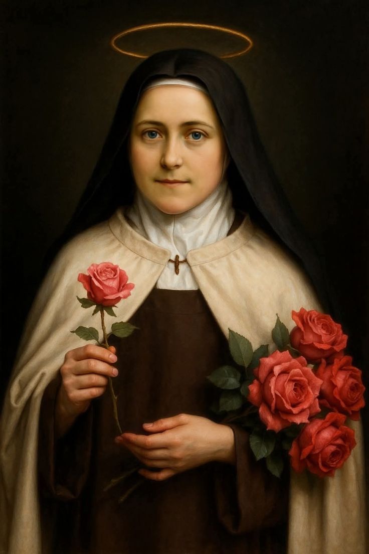 🌹 Santa Teresita hoy en Twitter no sería trending por dulzona, sino por peligrosa. Porque su caridad no era falsa cortesía, sino fuego puro. Y a los que van por la vida corrigiendo sin amar, les diría (como escribió): “La verdad sin caridad… ¡no es más que una palabra!”

1️⃣