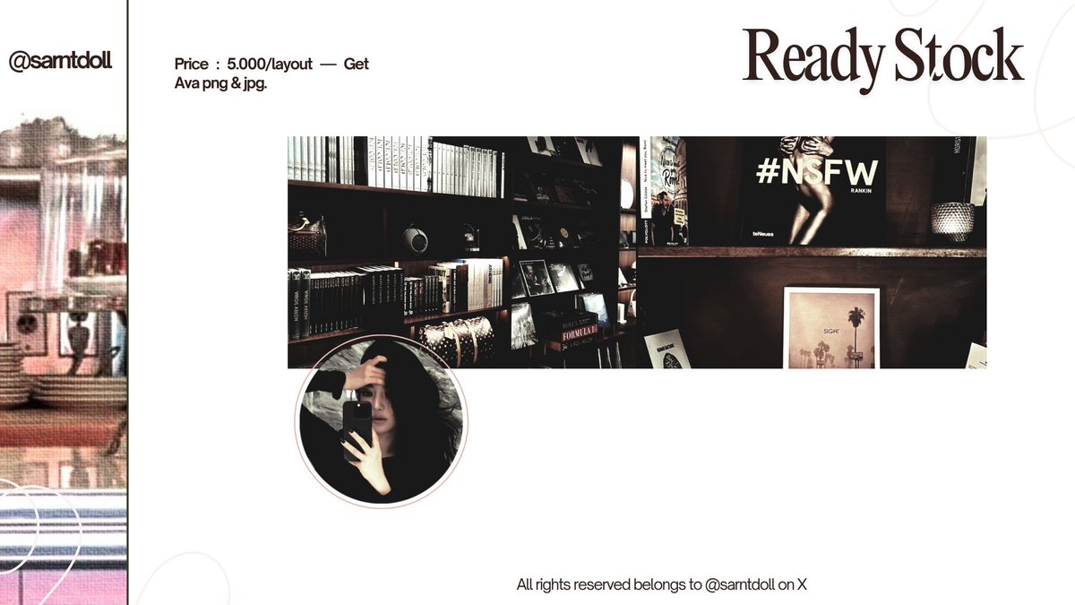 sarntdoll's tweet image. Please help RT/repost! 🍁
Hai, aku punya layout ningning terbaru yang bisa dijemput sekarang juga! untuk pricenya sudah tertera di fotonya. Mari jajan! &lt;3
#zonauang