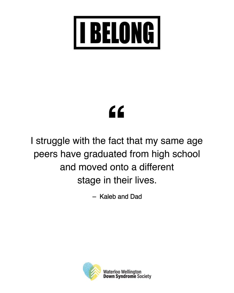 Thank you to everyone that has shown love and support for K2 and others who have Down Syndrome. <a href="/WWDSS_WWDSS/">Waterloo Wellington Down Syndrome Society (WWDSS)</a> <a href="/CdnDownSyndrome/">Canadian Down Syndrome Society</a> #ibelong #downsyndrome