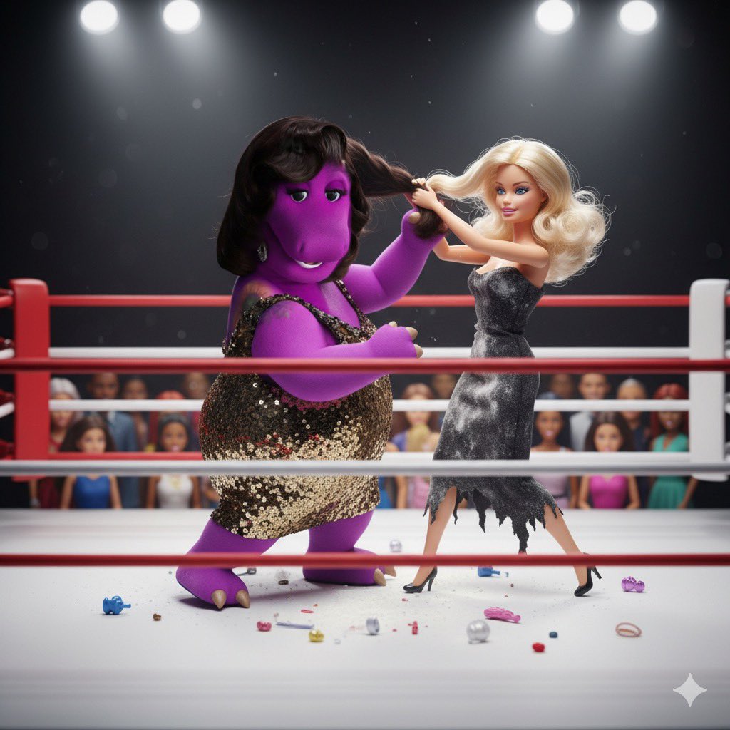MarebesaS's tweet photo. What we need  right now #BarneyB #cocainebarbie 
Who do you guys think is gonna win? https://t.co/UuA9hbpz0k