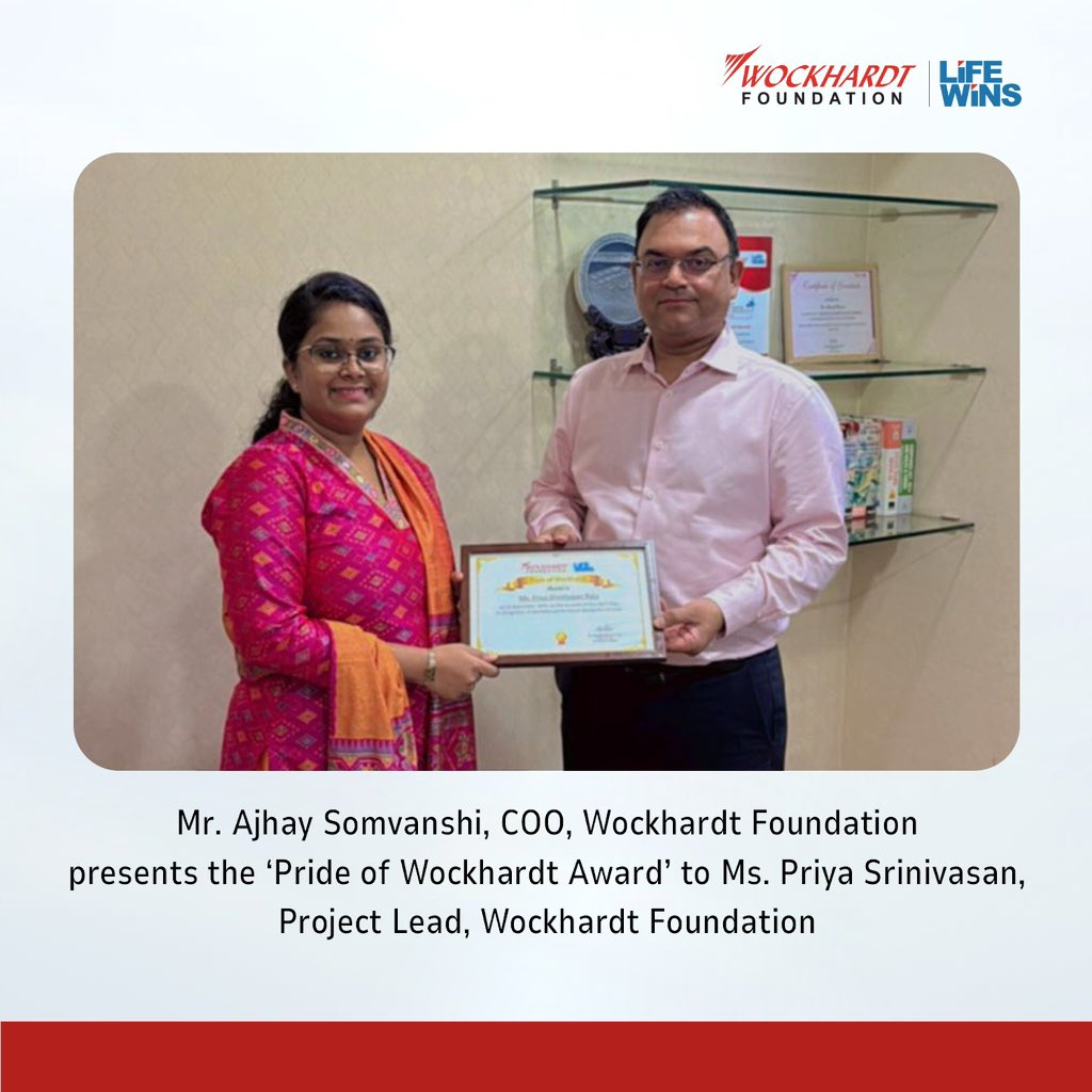 Wockhardt Foundation tweet media