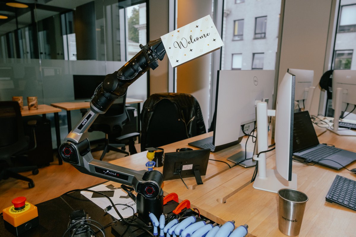 Neuraco (@neuracoai) on Twitter photo The Neuracore team has officially moved into their new office! 
As we scale our mission to make robotics data collection seamless and accessible, weโre expanding our space to welcome a growing team.
Our new robotics development team will be joining us soon and we couldnโt be The Neuracore team has officially moved into their new office! 
As we scale our mission to make robotics data collection seamless and accessible, weโre expanding our space to welcome a growing team.
Our new robotics development team will be joining us soon and we couldnโt be