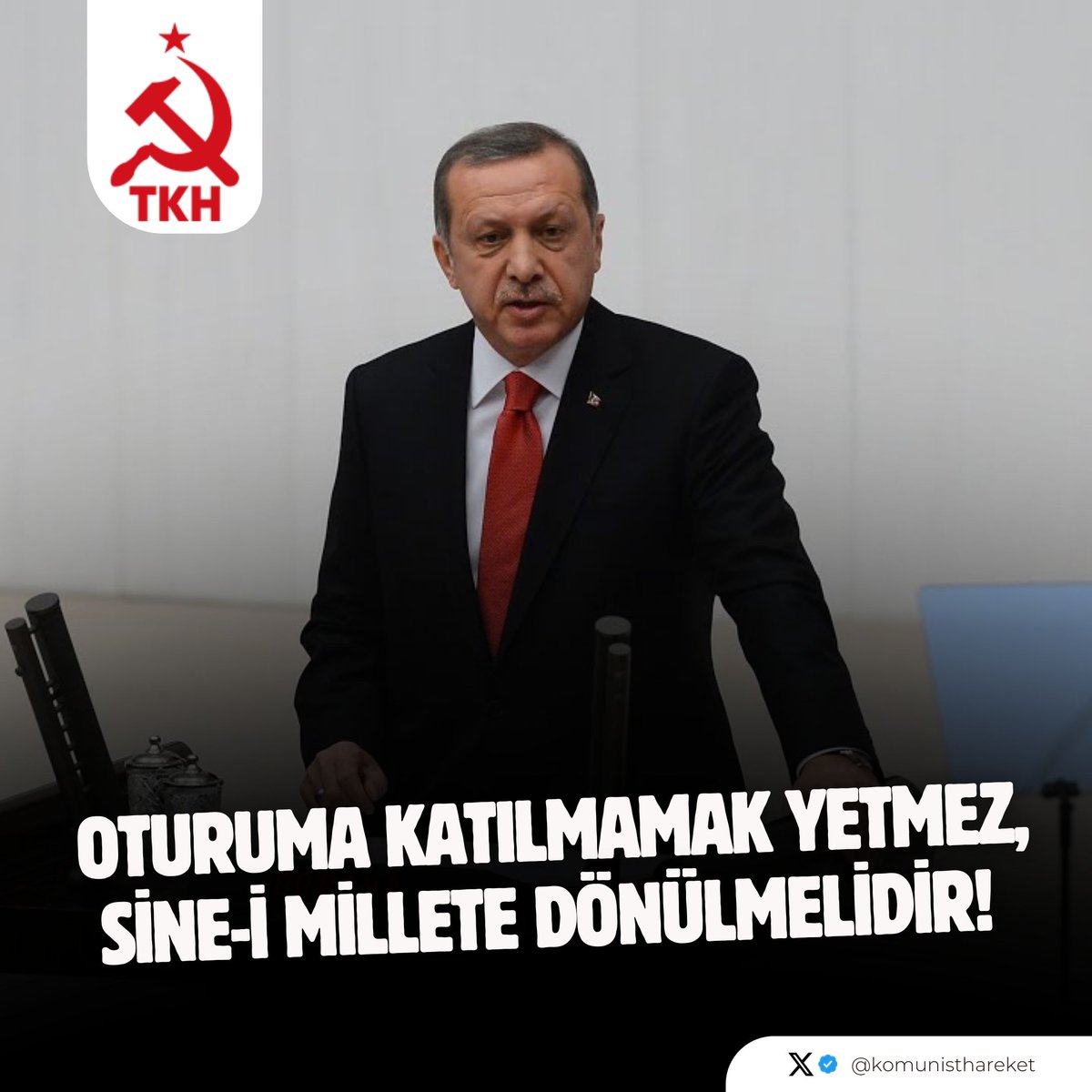 OTURUMA KATILMAMAK YETMEZ, SİNE-İ MİLLETE DÖNÜLMELİDİR!

TBMM, milli iradenin temsil edildiği bir organ olmaktan çıkarılmıştır. Bugün Meclis, özünde tek adam rejimi olan Başkanlık sisteminin tasdik kurumuna dönüşmüştür. Tıpkı Anayasa gibi artık Meclis de göstermelik bir kurum,