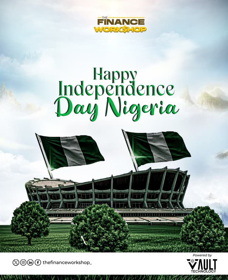 SMWafrica's tweet photo. 65 years strong, and still rising! π³π¬β¨
Today we celebrate our resilience, our hope, and our dreams for a brighter tomorrow.
Happy Independence Day, Nigeria! ππ€π
#TheFinanceWorkshop #NigeriaAt65 #FinancialFreedom #IndependenceDay https://t.co/wZ0mV1G4Gx