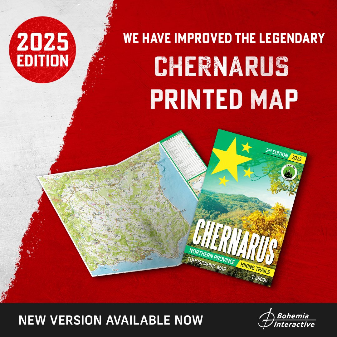 🗺️ Lost again, survivor? 👀
Don’t worry, it happens to the best of us... 😅

The legendary Chernarus Printed Map is back -improved, refined and ready to save you from running in circles! 🏃‍♂️🔄

👉 Check it out: bit.ly/NewChernarusMap

#DayZ #Chernarus #DayZCommunity #DayZMap