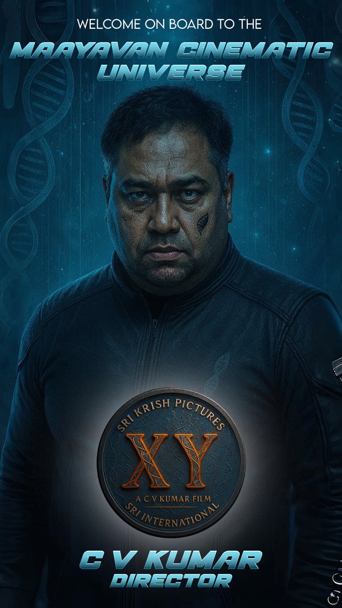 onlynikil's tweet photo. ✨🚀 Welcome to the Future! 🚀✨

We are thrilled to welcome #HariharanAnandarajah #SrikantKrishna @ponkathiresh @nsjegadeesan

On board the Maayavan Cinematic Universe – A universe where science meets destiny 🧬

A never-before-seen sci-fi saga that pushes the boundaries of imagination

🔗 #MaayavanCinematicUniverse
🔗 A @icvkumar Film 

@SKPOffl #SriInternationalMovies @varshinivenkat_ @praga_1330 @actressbrana @sheimour @Seramanisrithar