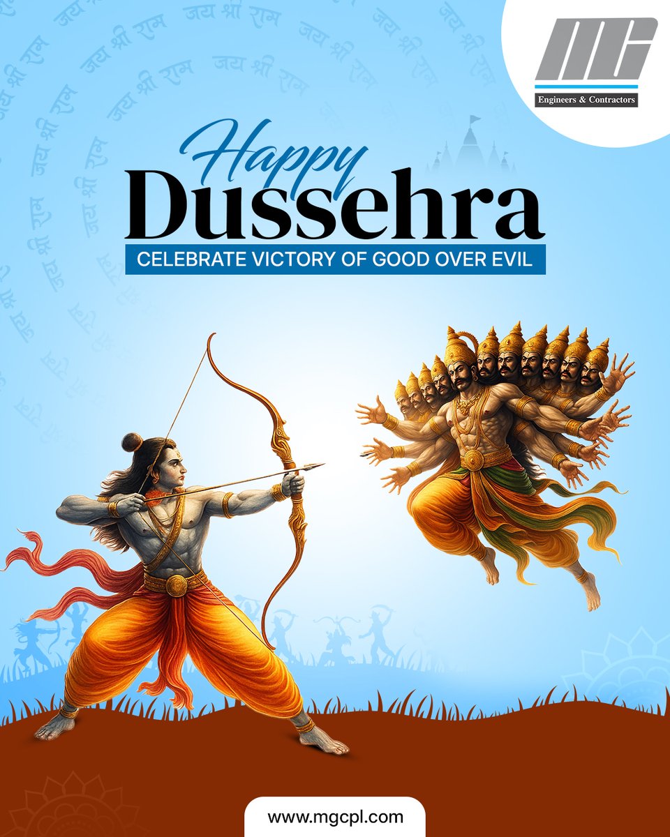 mggrouppkl's tweet photo. MG Group wishes you a very Happy Dussehra! 🔥✨

May this Dussehra inspire new beginnings, success, and positivity in your life.

Let’s celebrate the victory of good over evil with strength, hope, and togetherness.

#HappyDussehra #MGGroup #VijayaDashami #Dussehra2025 https://t.co/zlB0wQpkC2