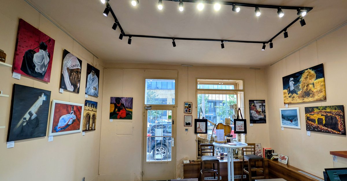 Nová výstava
Z Liberce do Etiopie a jeden obraz z Estonska. Výstava je k vidění v Liberecká pražírna - pražírna a prodejna kávy
od 1. do 31. 10. 2025.

 #art #umeni #galerie #obrazy #liberec #libereckykraj #visitliberec #liberecka #galeria #gallery #libereckagalerie