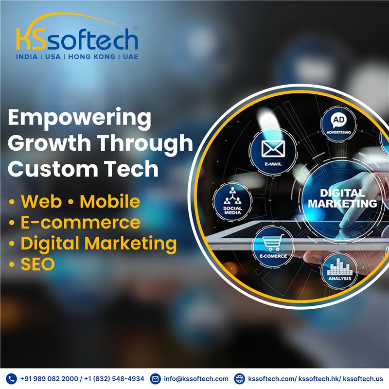 kssoftech's tweet image. Empowering Growth Through Custom Tech
Web • Mobile • E-commerce • SEO • Digital Marketing
Your business deserves more than a one-size-fits-all solution.
Let’s turn your ideas into digital success. DM us to start your transformation today.
#CustomTech #MobileApps #Ecommerce