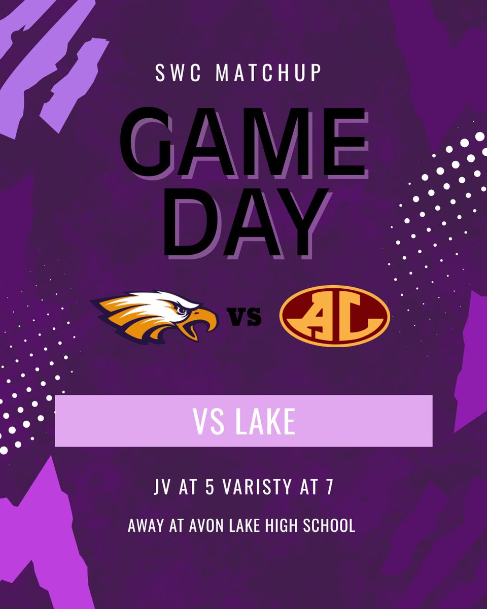 ⚽️ IT’S GAMEDAY!
Avon vs Avon Lake
JV-5pm, Varsity-7pm
📍Avon Lake High School
BEAT LAKE! 💜⚽️💛🦅
<a href="/avoneagles/">avoneagles</a> <a href="/AvonEagleShop/">Avon Athletic Boosters</a> <a href="/AvonLocalSch/">Avon Local Schools</a> <a href="/Ohio_SWC/">Southwestern Conference</a>