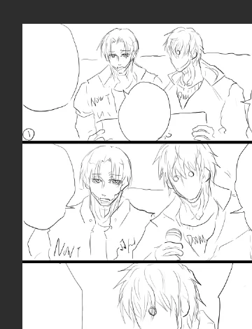 この糞みたいな漫画を描き終えるまで風呂に入れない… 