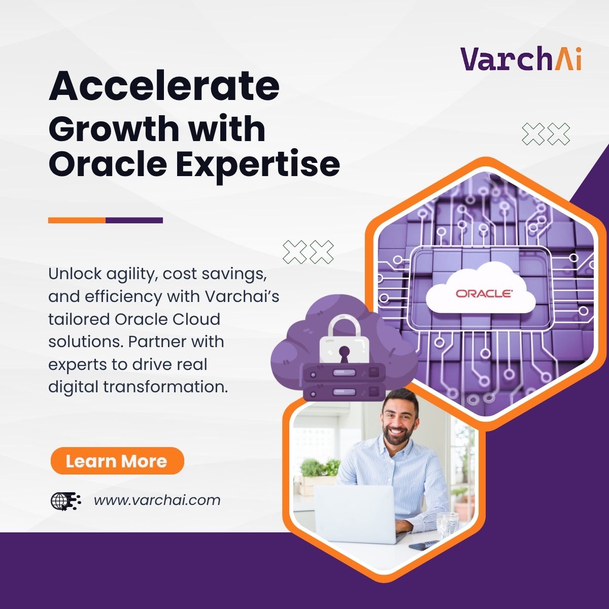 Varch_Ai's tweet image. Accelerate growth with #Varchai’s expert Oracle Solutions!✨

Unlock agility, cut costs, and boost efficiency with tailored Oracle Cloud services designed for your business success. Partner with us to transform complexity into opportunity.

#OracleSolutions #DigitalTransformation