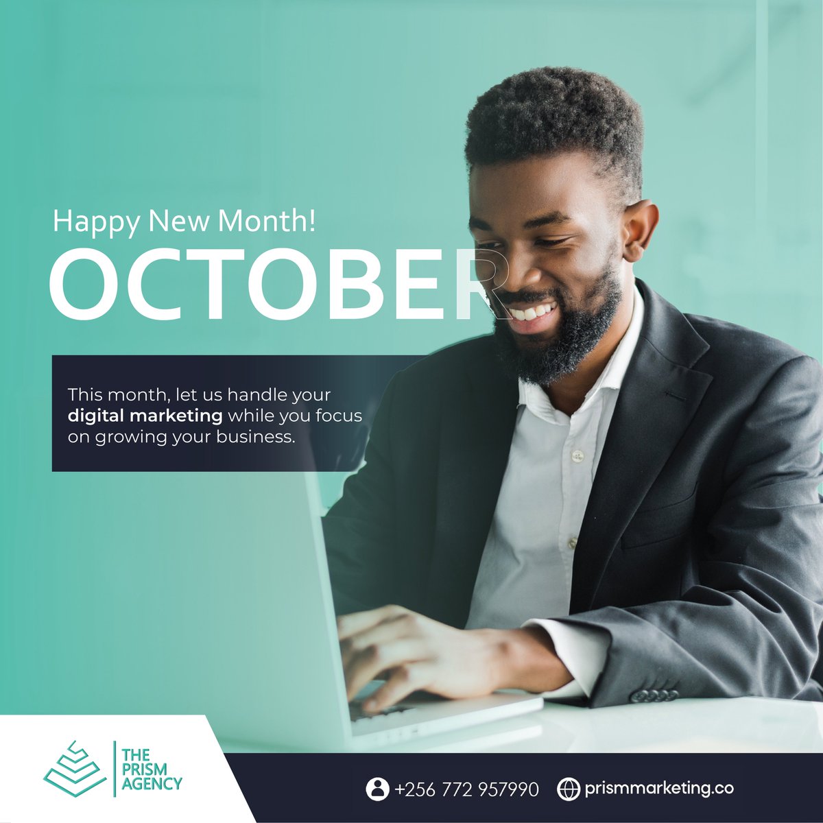 prism_limited's tweet image. October is here!!! 
A fresh month to create, innovate, and shine brighter than before. 
At Prism Agency, we’re all about turning ideas into impact - let’s make this month count! 🚀
#HelloOctober #PrismAgency #CreateWithImpact
