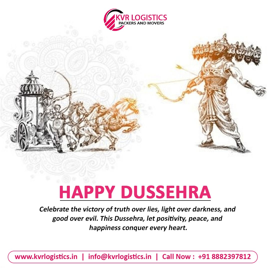 kvrlogistic's tweet photo. "Celebrate the triumph of good over evil this Dussehra! Let courage, truth, and righteousness guide your life. Wishing you joy, prosperity, and victory in every endeavor. Happy Dussehra!" https://t.co/OaVqi8Kqme
