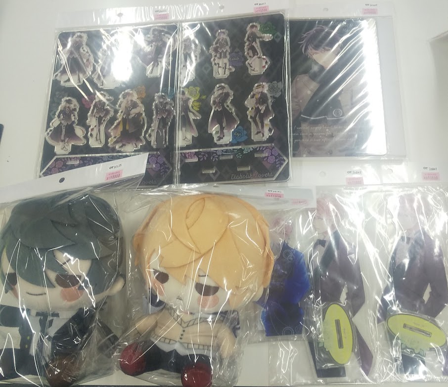 DIABOLIK LOVERS 無神アズサ ディアラバ こーるゆーキーホルダー DIABOLIK LOVERS ディアボリ ラバーストラップ キーホルダー①