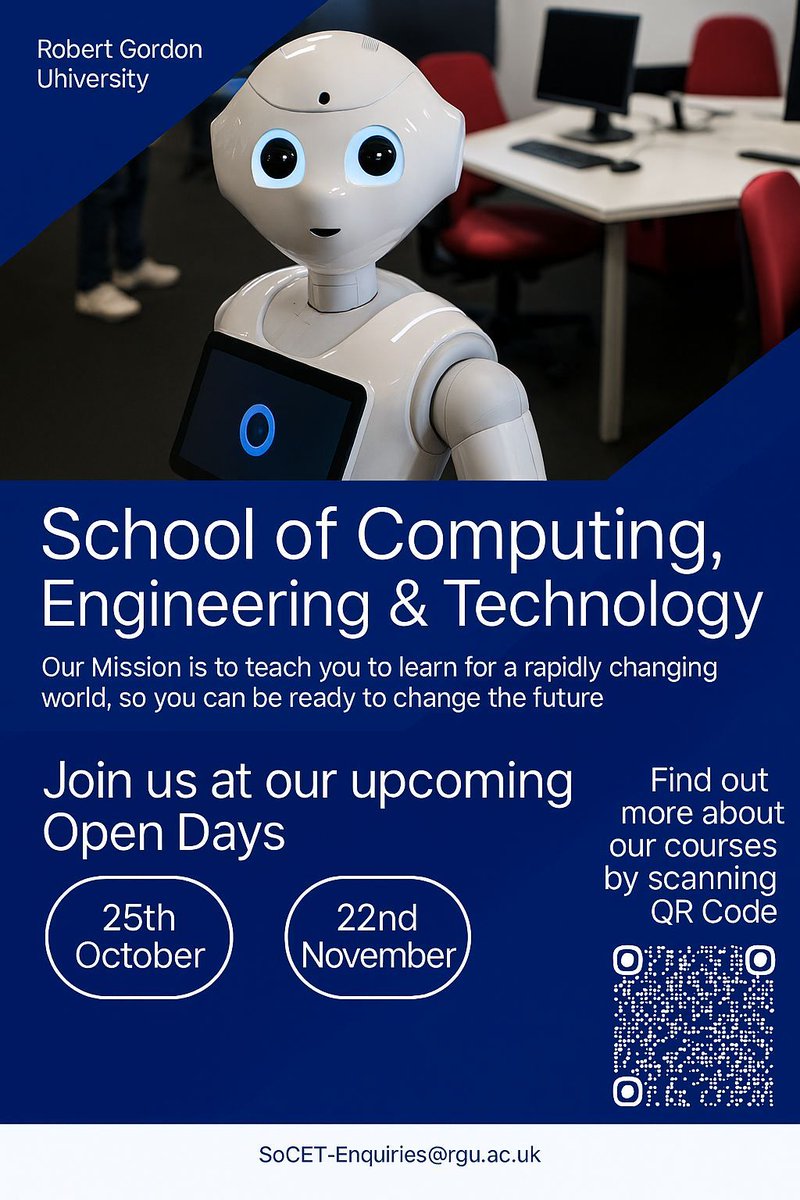 RGU School of Computing, Engineering & Technology tweet media