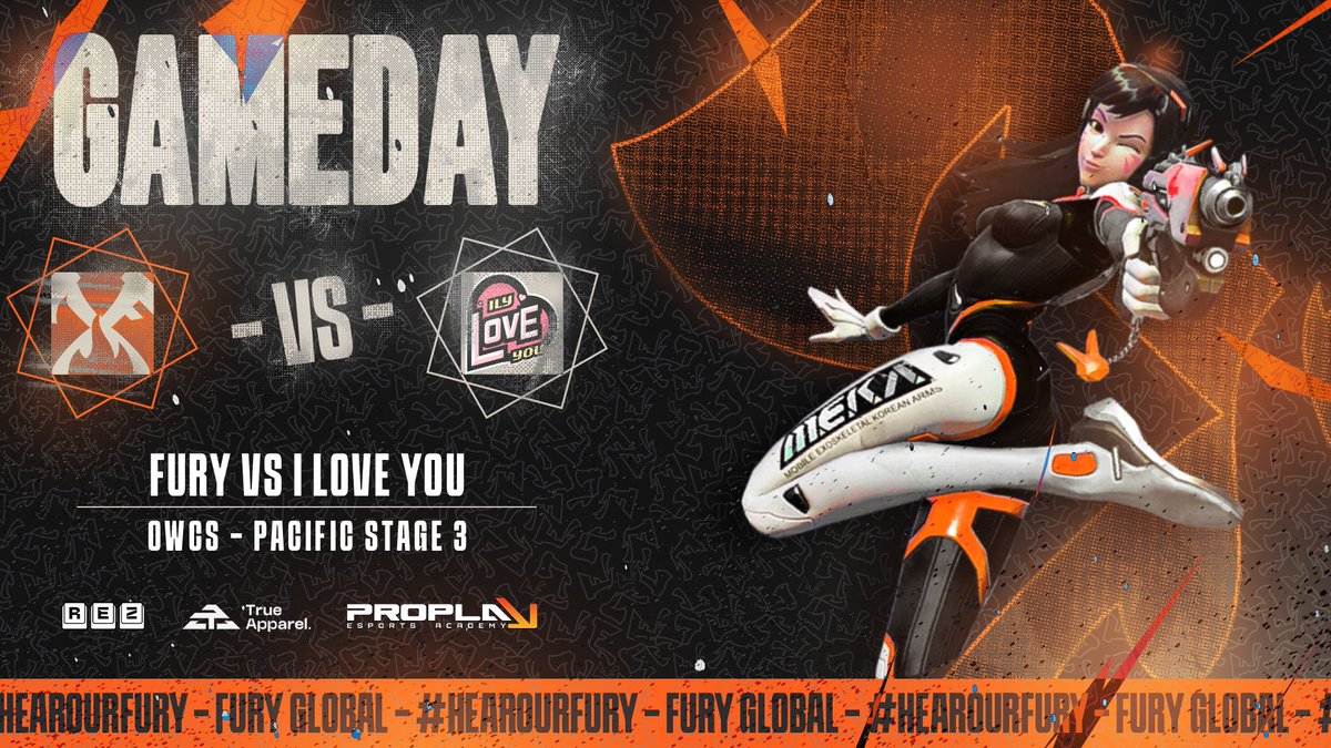 OWCS day, is a great day 😎

Fury vs I love you 

🔴 twitch.tv/ow_esports_th

<a href="/OW_Esports/">Overwatch Esports</a> | #Overwatch #HearOurFURY🔥