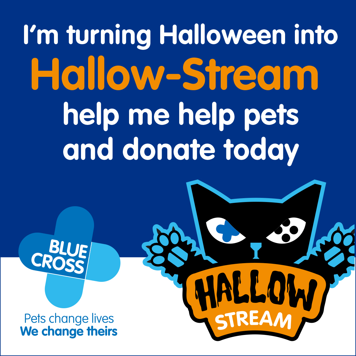 PennysPlace's tweet photo. Its Hallow-Stream time again! Please support pets in need donate here https://t.co/AyTnnMjzND @BX_StreamTeam https://t.co/WNmTPv50ke