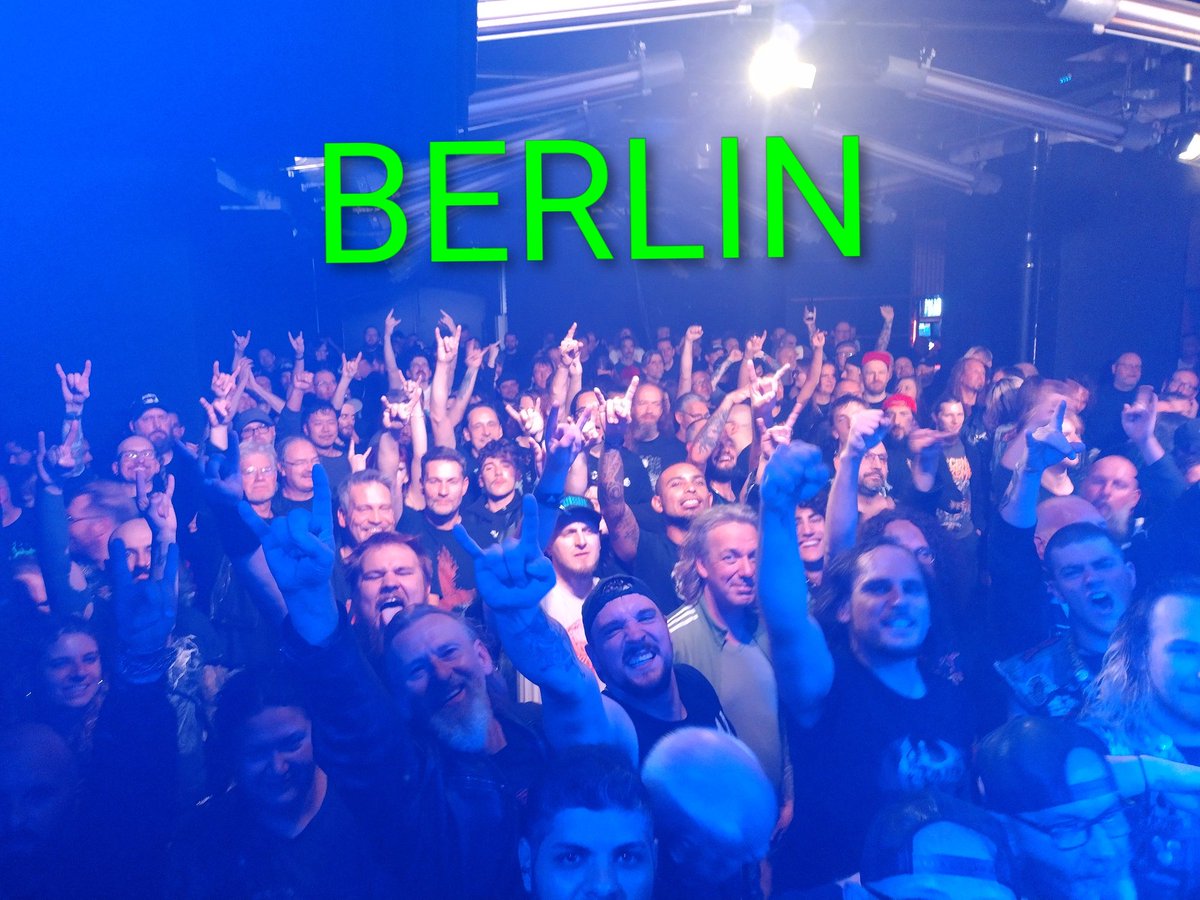 TerryButler67's tweet image. Thank you Berlin !
Left To Die had a killer time !!