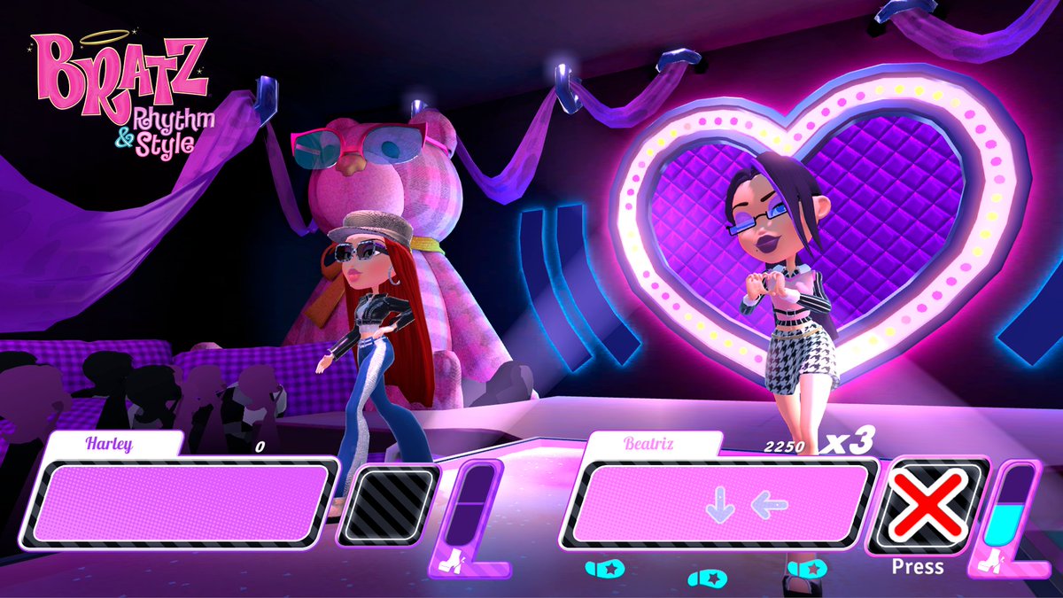 Outright_Games's tweet image. The runway just got an upgrade!

Bratz Rhythm &amp;amp; Style: Deluxe Edition includes the full game + DLC packs! 
Play as Hayley, Hanae &amp;amp; Bella, unlock new looks, and keep the style battles fierce.

🎮Play now on all platforms 👉 bit.ly/4gVWUcE

#Bratz #BratzRhythmAndStyle