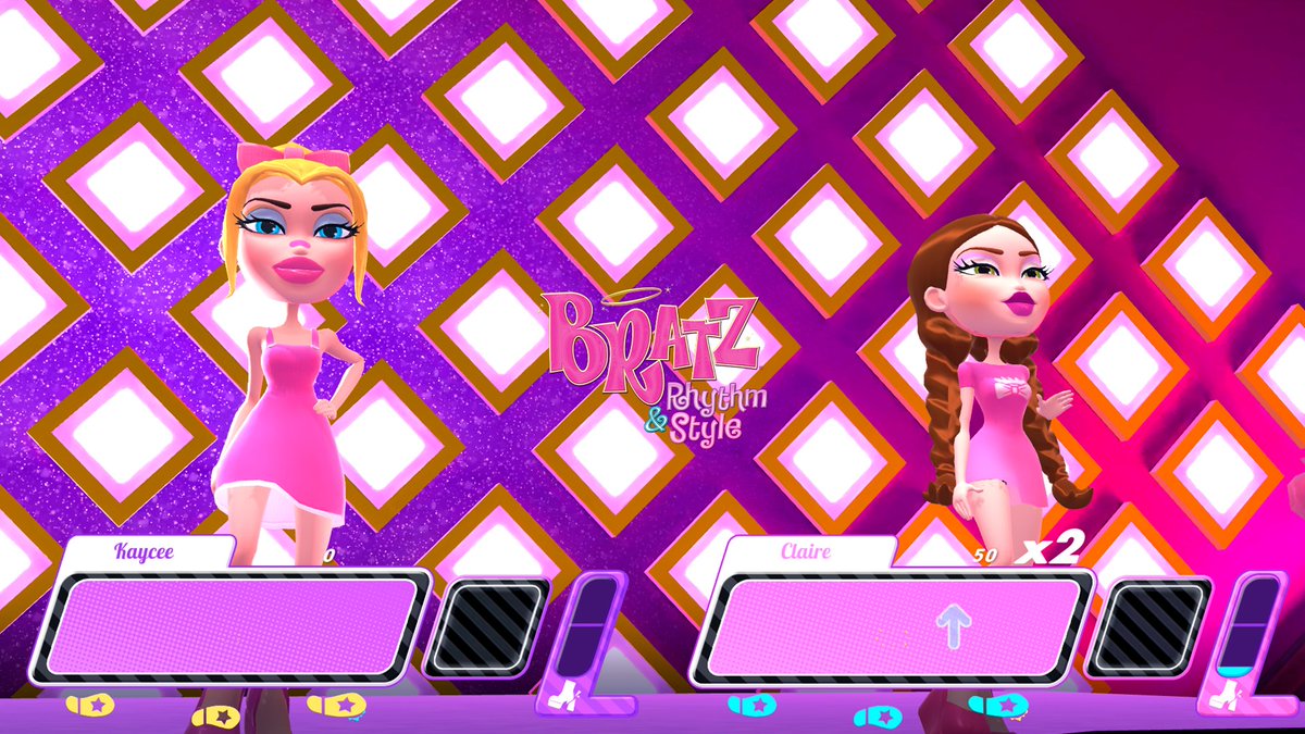 Outright_Games's tweet image. The runway just got an upgrade!

Bratz Rhythm &amp;amp; Style: Deluxe Edition includes the full game + DLC packs! 
Play as Hayley, Hanae &amp;amp; Bella, unlock new looks, and keep the style battles fierce.

🎮Play now on all platforms 👉 bit.ly/4gVWUcE

#Bratz #BratzRhythmAndStyle