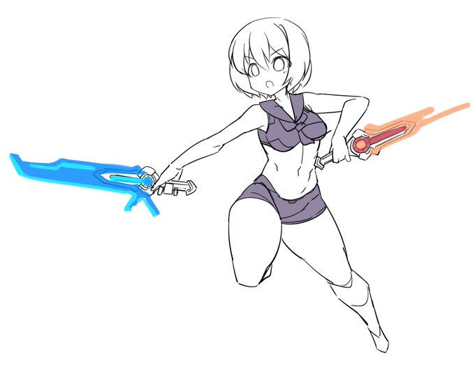 起動するとエフェクトで形状が変化する武器が好き 