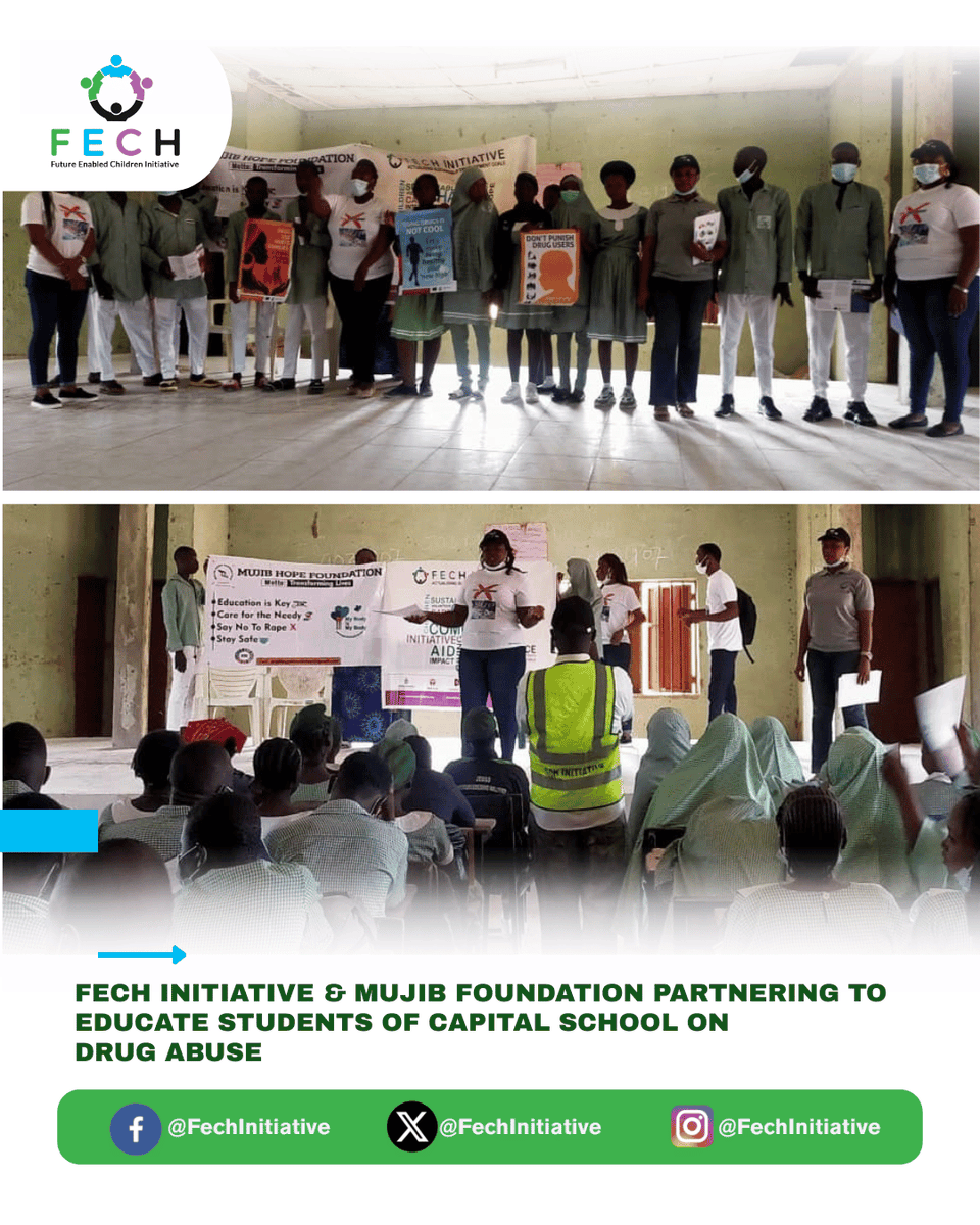 FechInitiative's tweet photo. FECH Initiative &amp; Mujib Foundation partnered to educate students of Capital School on drug abuse — raising awareness, building resilience, and empowering youth. 🚫💊🎓 #DrugAbuseAwareness #YouthEmpowerment #Fechinitative https://t.co/hyITd3iNEN
