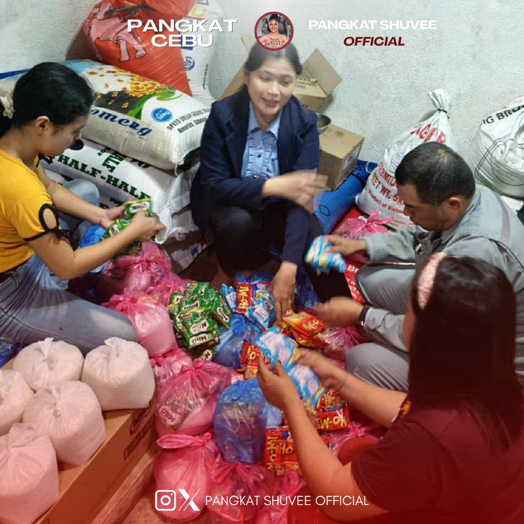 PangkatShuvee's tweet image. 150 food packs for 150 families are set to be distributed tomorrow by Pangkat Shuvee Cebu Chapter to those in need and affected by the earthquake in their area.

Our prayers are with all areas in Cebu for safety, healing, and strength.

Thanks to our members who extended their…