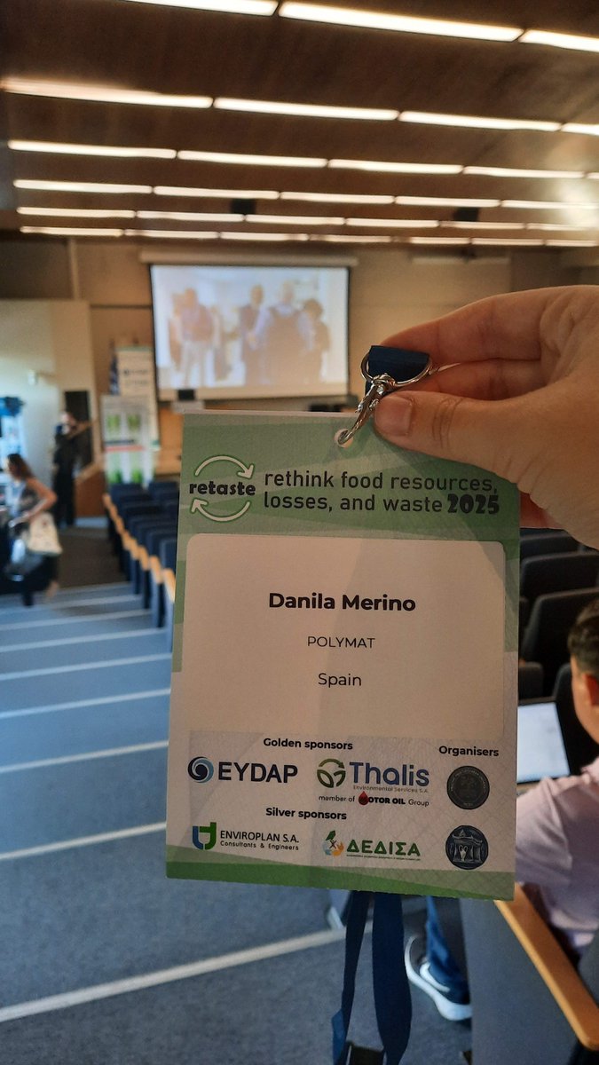 M07Dani's tweet image. 🤩 🌱 Thrilled to have participated in the hashtag#RETASTE2025 Conference held at Harokopio University, Athens, from September 24–27. It was an honor to present my talk titled:
&quot;Upcycling Food Processing Byproducts into Sustainable Bioplastics&quot;
#RETASTE2025 #Bioplastics #MSCA