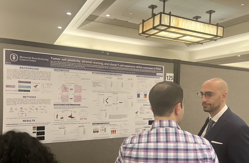 Fascinating approach to defining the HRD immune phenotype and correlating TIME changes with patient outcomes in the POLAR trial by <a href="/MarcHilmi/">Marc Hilmi</a> and <a href="/CentralParkWMD/">Wungki Park, MD MS</a> at <a href="/MSKCancerCenter/">Memorial Sloan Kettering Cancer Center</a>
