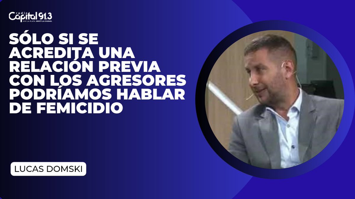 🔵 Podés volver a escuchar la entrevista completa al fiscal Lucas Domski, en el siguiente link 👉🏻youtu.be/6pH9Ue1m0JY