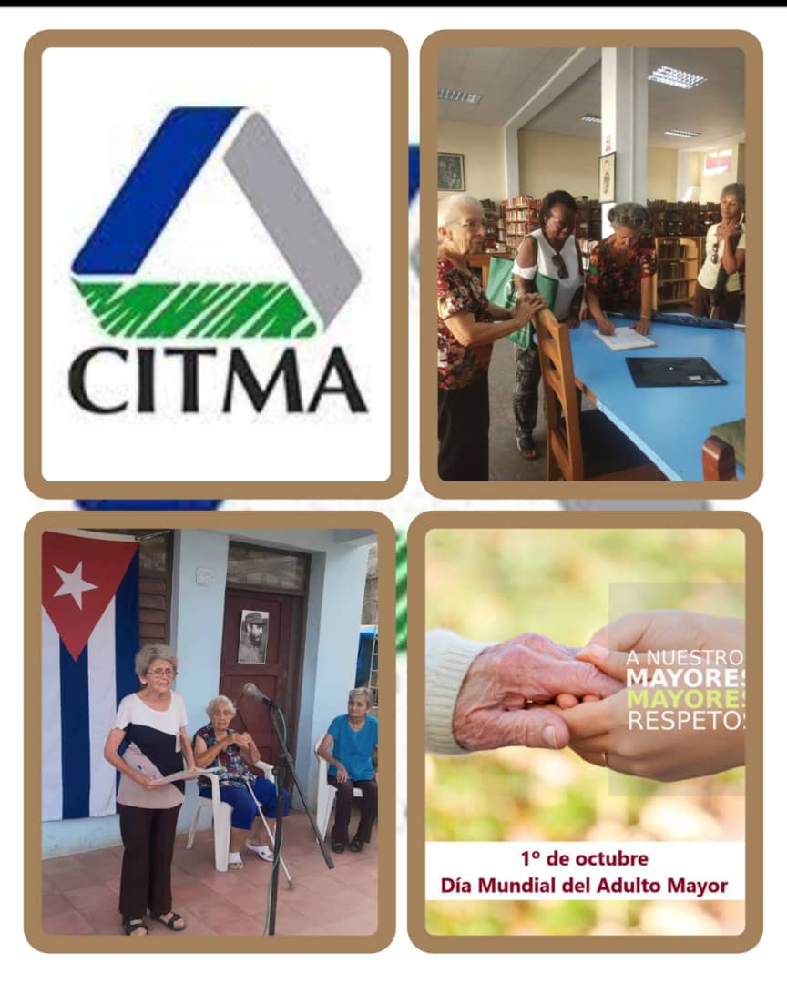 1 de octubre – Día Internacional de las Personas de Edad.Rendimos homenaje a nuestros jubilados y fundadores, pilares fundamentales en la historia de nuestro centro. Su dedicación y compromiso fueron esenciales para el desarrollo sostenible del trabajo del CITMA.CitmaPinar.