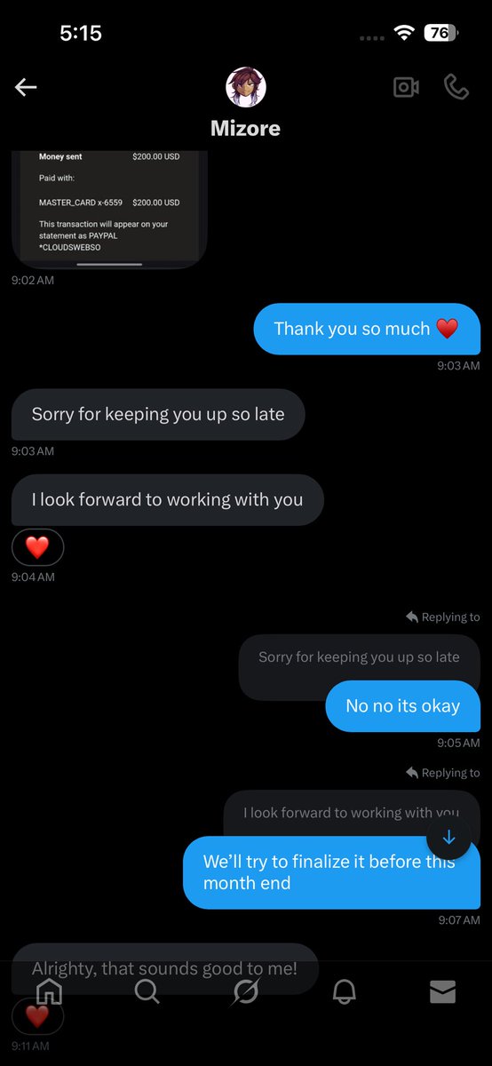 cloud_assets's tweet photo. SUCH A BAD EXPERIENCE:💔

Been working in this community for the past 4 years but It breaks our heart to say that me and my team were scammed by a client. Last year @XShirax  commissioned us to create a full 2D model, including rigging, for a total of $1300… https://t.co/RA9sWu7EQa