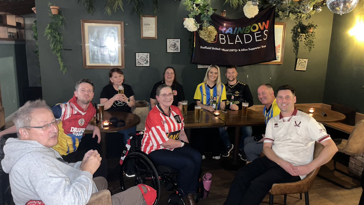 We had a brilliant evening at our matchday social alongside Blades &amp; Saints 🙌⚽
