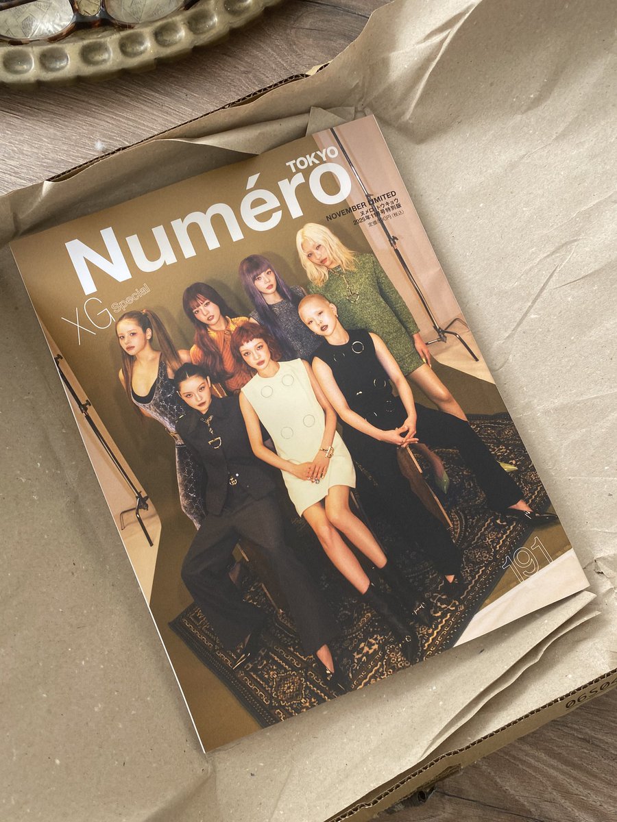 Got my XG Numéro Tokyo magazine !!