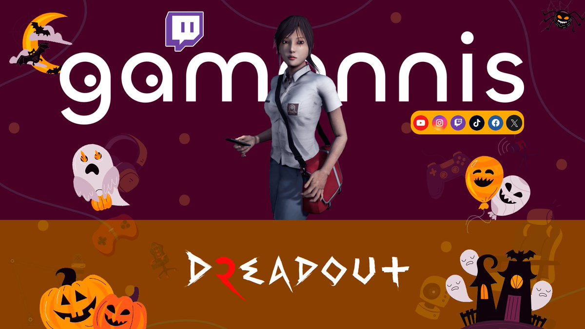 gamennis's tweet photo. Hoy estaremos con el juego indie DreadOut 2 https://t.co/2pAq8Rgh0T. ¡Únete a la tripulación del stream! #twitch #stream #gamennis #indiegame #indiegames #horrorgame #dreadout2 #Halloween https://t.co/9fizZ0z5i7